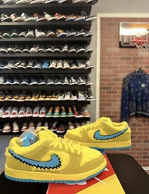 Nike Dunk Low SB x Grateful Dead Yellow Bear CJ5378-700 New Nike Dunk Low SB x Grateful Dead Yellow Bear CJ5378-700 New
