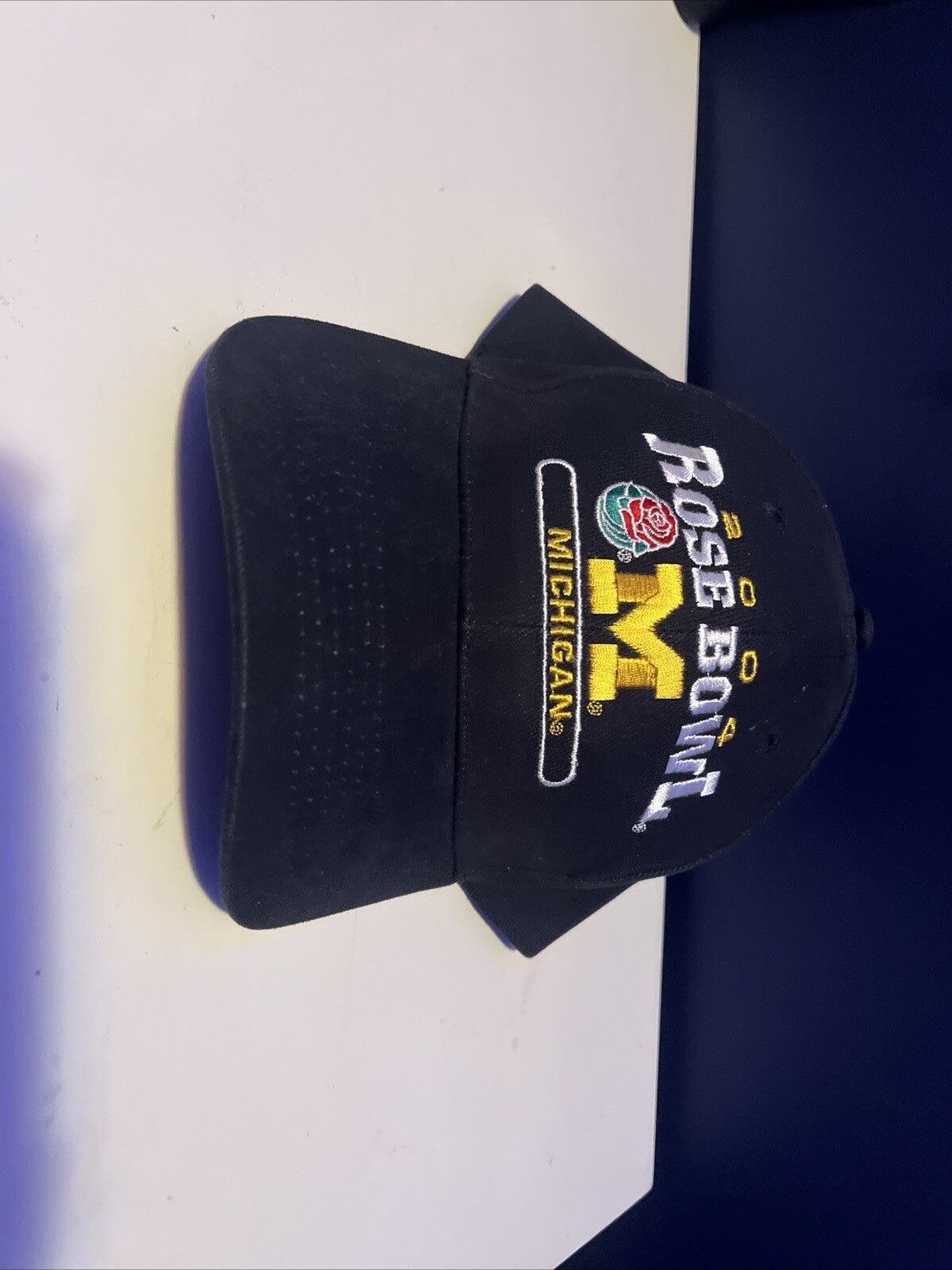 Vintage 2004 Michigan Rose Bowl Authentic Baseball Cap