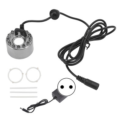 (EU-STECKER) Nebelmaschine Mini-Nebelmaschine Edelstahl Bunter 