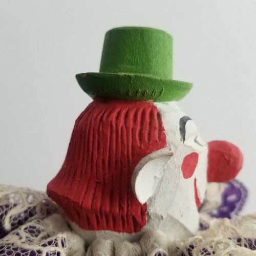 Vintage Wooden Clown Toy Claps Cymbals Handmade Unmarked - 第 6/9 張圖片
