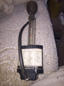 Vtg Edelmann Freez-D-Tector 909 Magic Eye Anti-Freeze Tester