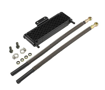 #ad CG250 200 150 Oil Cooler w Direct Line Valve Cover Hawk TaoTao X pro etc $109.99