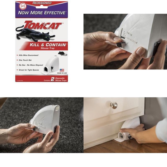Tomcat Kill And Contain Mouse Trap 2Pack eBay