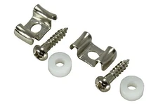 Stamped Steel Guitar String Tree Retainer Nickel finish