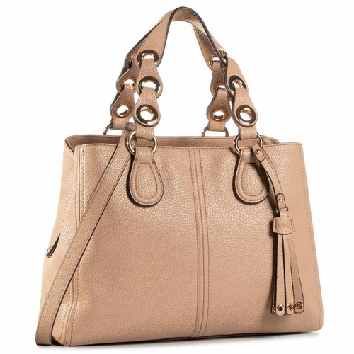 BORSA LIU JO BAULETTO TENERA AF0060 BAG M AZZURRO PENOMBE CAPPUCCINO BEIGE  SALDI | eBay