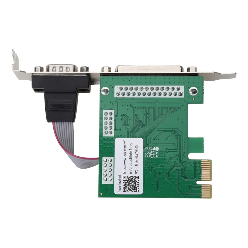Scheda PCIe Per Porta Parallela DB25 - Adattatore LPT Per Stampante Su PC Moderni - Chipset AX99100 - Foto 3