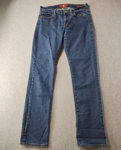 Jean Bootcut Lucky Brand Sofia Taille 6/28 - Bleu Foncé Stretch Délavé