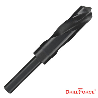 Drillforce 7/8 in. S&D Silver Deming HSS M2 Black Oxide 1/2'' Shank Drill Bit