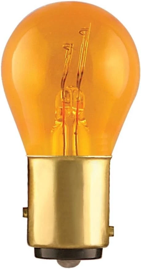 12 PC-GE 2057NA NH/BP2 AMBER- Tail Light Bulb --2057NA/BP2-6 PKS OF 2 BULBS - Imagem 2 de 2