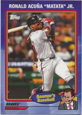 2024 Topps Chris Berman Boomer's Baseball YOU PICK Nickname Nameplate SP RESTOCK