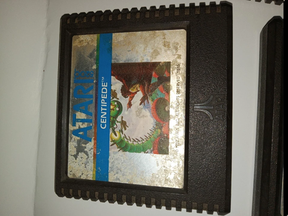 Atari 5200 Game Cartridges 3 Pac-man, Pole Position, Centipede 1982-83 - Image 3 of 4
