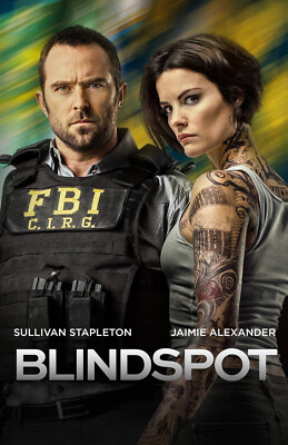 BB0640 Blindspot Show By Martin Gero 2015 Costars Movie Poster 11x17