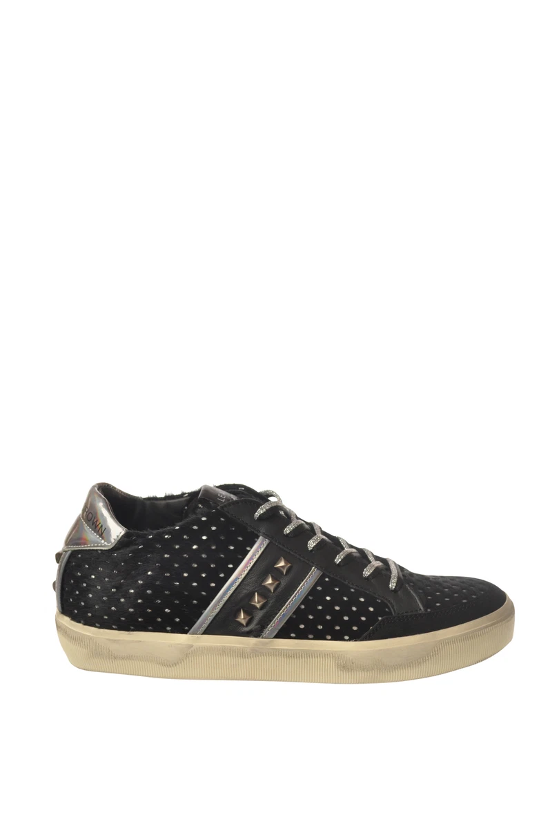 Leather Crown - Schuhe-Sneaker-niedrige - Frau - Schwarz - 5447125I184755