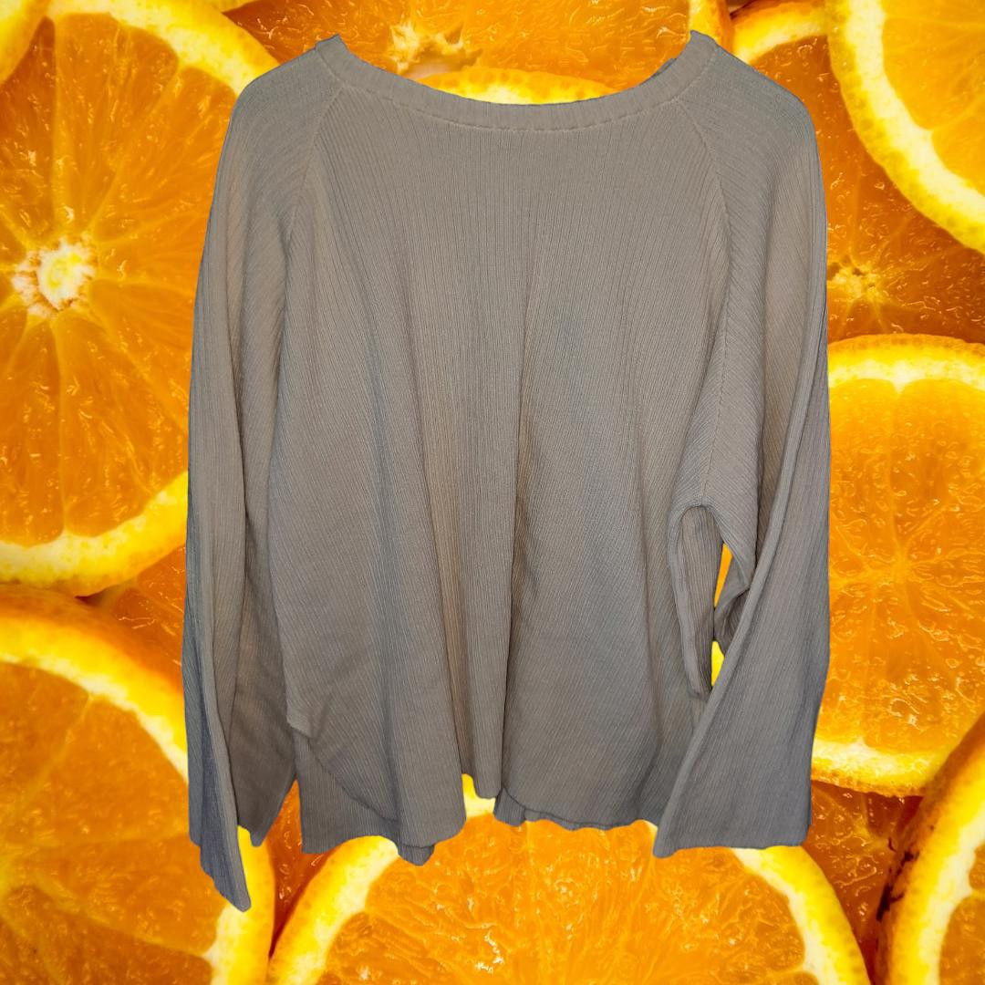 New C.O.Z.Y Long Sleeve Knit Pink Sweater Size 2X