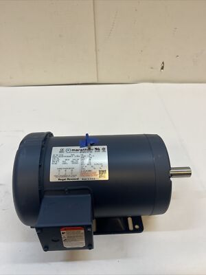 Marathon E2154 Electric Motor 1.5 HP 1800 Rpm 3ph 200 V 145T Frame 145TTFR16038
