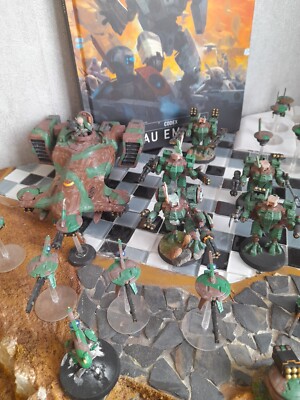Armée T'au – Warhammer 40k – Figurines + Codex – Empire Tau – Occasion