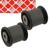 2X febi Querlenkerlager FüR VW Transporter Multivan T5 T6 Hinten Innen
