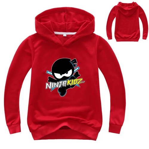 Hoodie Kids Clothing NINJA KIDZ Girls Sweatshirt Tops Age 3-12 Toddler Spring - Picture 18 of 27