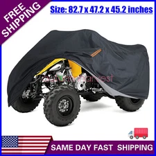 ATV Cover Heavy Duty 4 Wheeler Quad Cover All Weather Proof UV Protector - XL