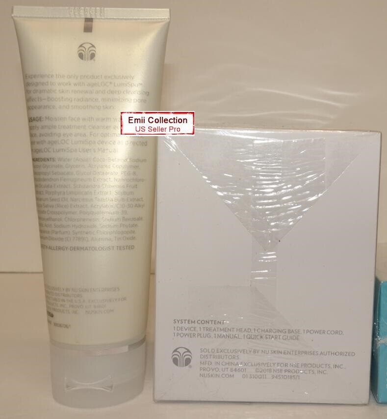 Nu Skin Nuskin ageLOC LumiSpa Lumi Spa IO Kit (Blue/Pink iO
