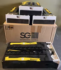 LOT OF 4 SCIENTIFIC GAMES SA10-0362 122530 REMOVABLE DRAWER FOR GAMING MACHINES