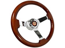 1979-82 Ford Mustang Fox Body Gt350 6-bolt Mahogany Wood Steering Wheel Kit 1979-82 Ford Mustang Fox Body Gt350 6-bolt Mahogany Wood Steering Wheel Kit