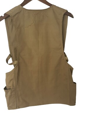 VINTAGE 1930S 1940S 1950s Duxbak Utica hunting vest sz 36 | eBay