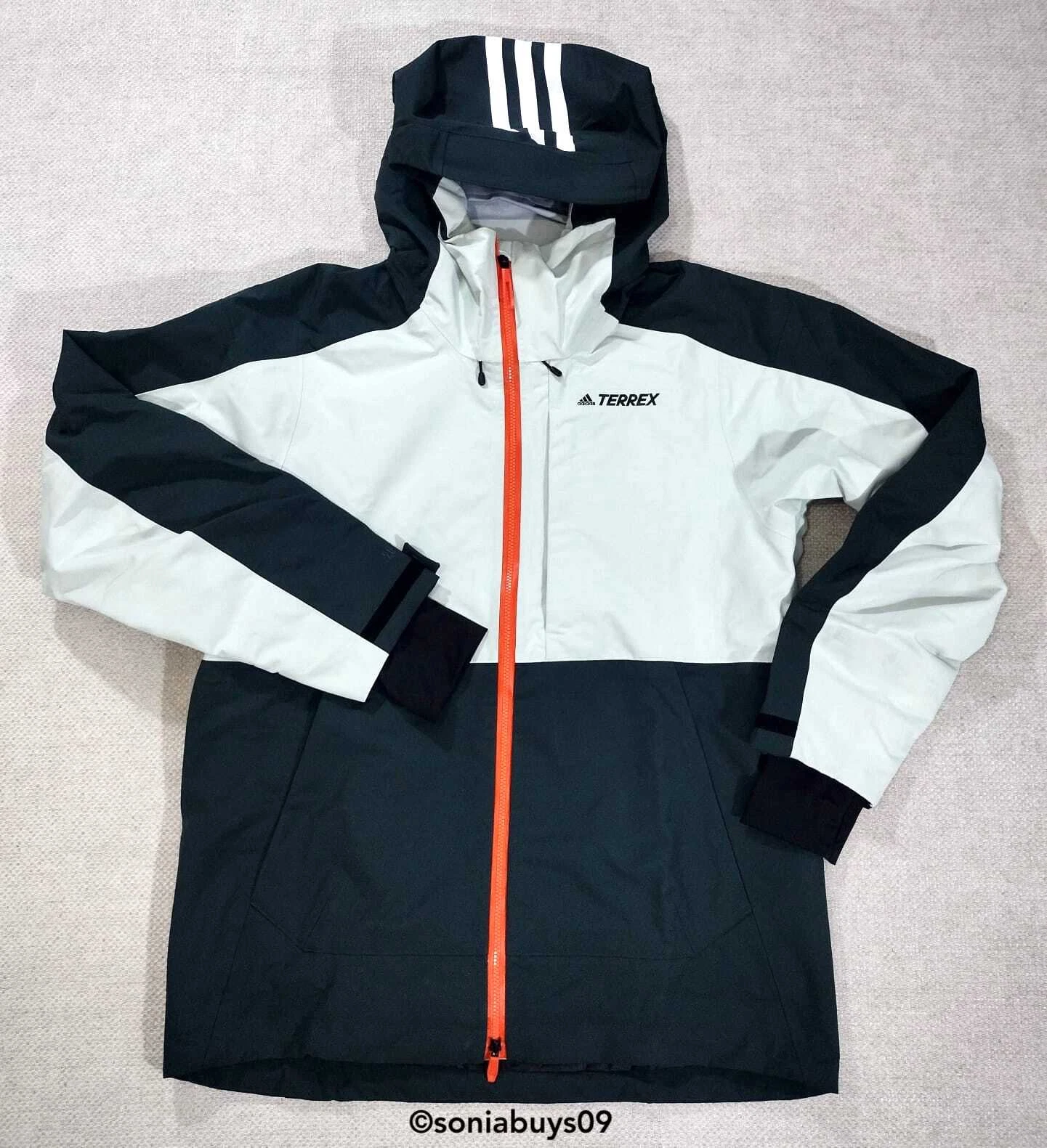 Adidas Terrex Post-Consumer Snow Jacket, HC7727, Shadow Green/Linen Green, Sizes