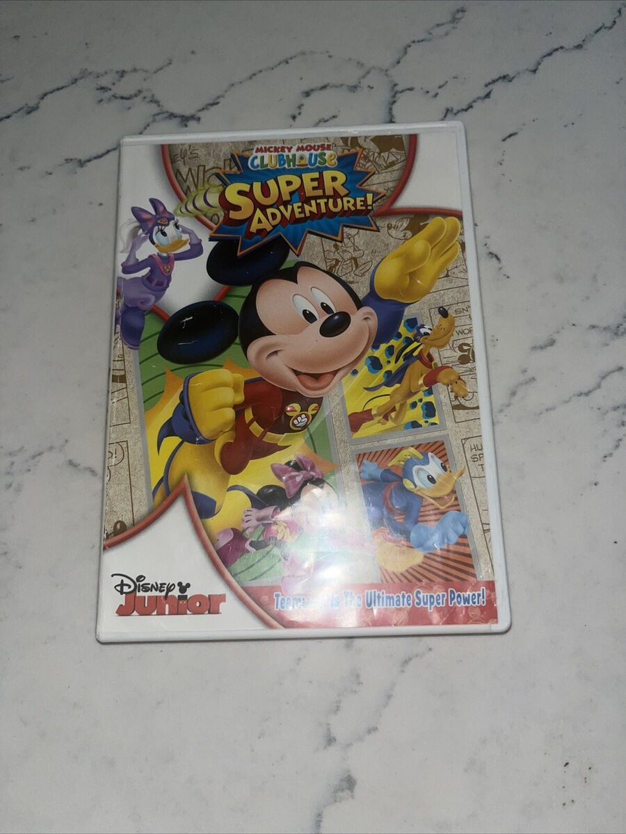Mickey Mouse Clubhouse: Super Adventure (DVD, 2013 Mickey Mouse Clubhouse: Super Adventure (DVD, 2013