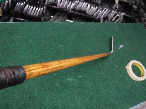 Pro Golfers ASS. Geschmiedeter Jigger Hickoryholzschaft, Head Reset - Bild 7 von 10