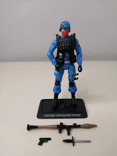 GI Joe 25th Anniversary COBRA BAZOOKA TROOPER V1 3.75" Action Figure 2008