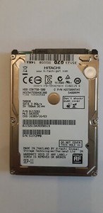 HITACHI SATA II PC Festplatte 500Gb 5400 RPM 3Gb/s 2,5 Zoll HDD