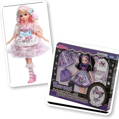 Takara Tomy Licca-chan Kuromi My Melody Bundle Sanrio Doll Set | eBay