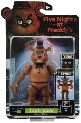 FNAF Five Nights at Freddy s Jazwares Freddy Fazbear 5  Action Figure BRAND NEW