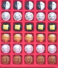 MONT HAUBAN RHINESTONE CHAMPAGNE CAPSULES