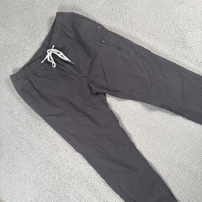 Vuori Climber Pants Men's Large (30x30) Black Ripstop Jogger Elastic Waist