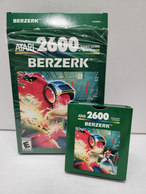 Berserk Enhanced Edition (Atari 2600) 2023 Retro Gaming Cartridge