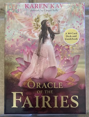 Oracle of the Fairies : A 44-Card Deck and Guidebook by Karen Kay 2019. NEW!