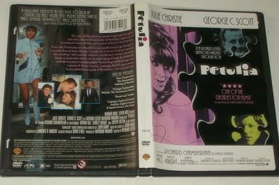 Petulia (DVD, 1968 Warner Bros) George C. Scott, Julie Christie