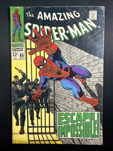 Amazing Spider-Man #65 1968 Marvel Comics Vintage Silver Age 1st Print VG