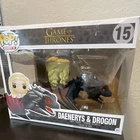 Funko Pop! Rides Game of Thrones Daenerys Targaryen & Drogon #15 Vinyl
