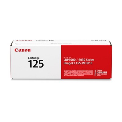 Cartridge 125 Black Compatible with Canon MF3010 LBP6000 LBP6030w Toner
