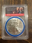 1oz Silver Eagle PCGS MS70 2017 Trump Pence