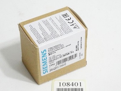 Siemens Hilfsschalterblock 3RH2911-1HA10 / Neu OVP