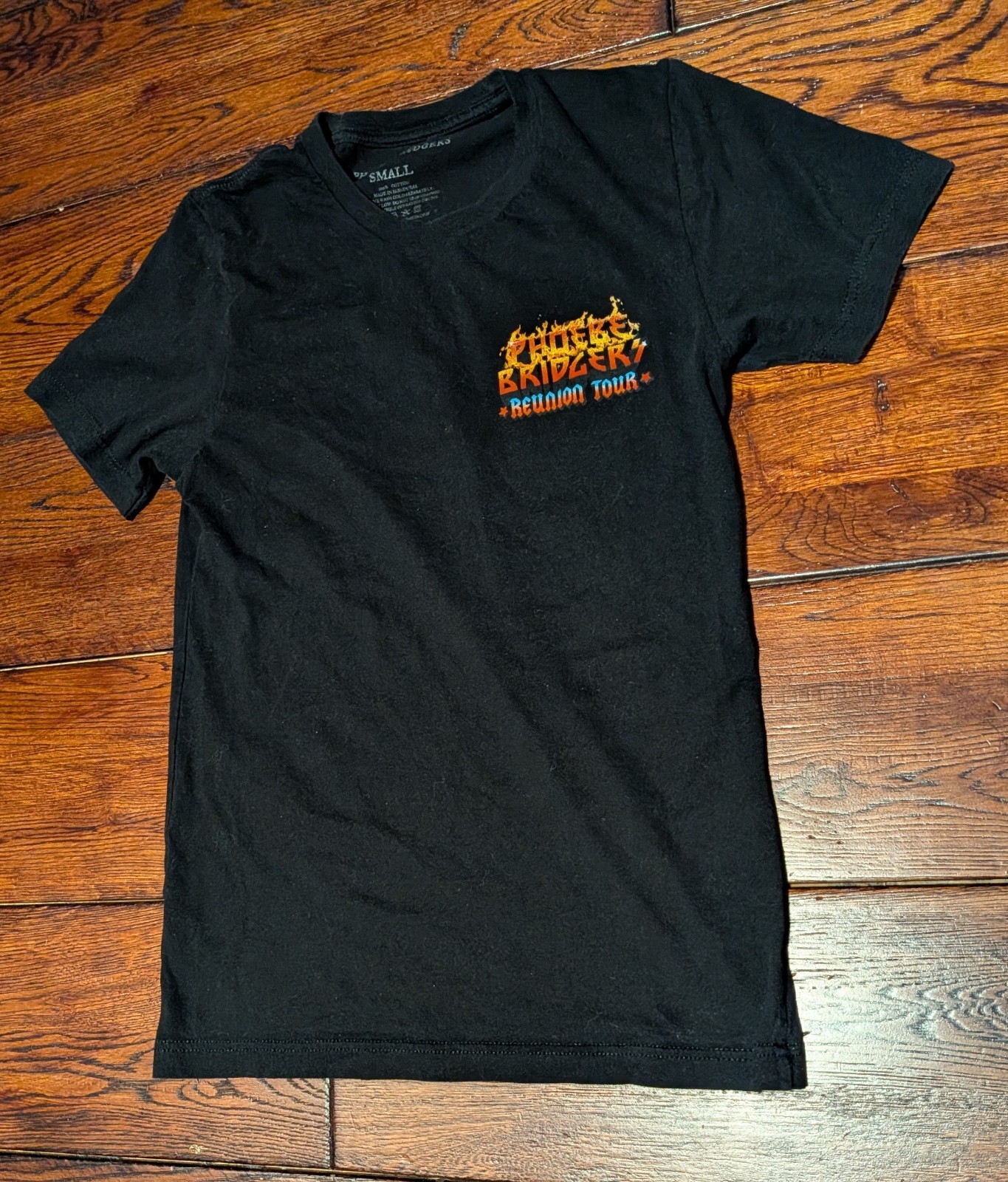 Phoebe Bridgers Women's Reunion Tour T-Shirt Black 10… - Gem