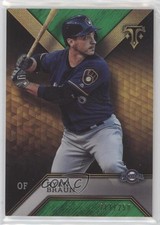 2016 Topps Triple Threads Emerald 211/250 Ryan Braun #8 w8t