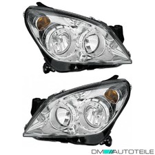 Hauptscheinwerfer Scheinwerfer SET H7/H1 passt für Opel Astra H 07-09