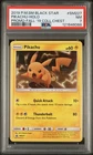 2019 POKEMON SM BLACK STAR PROMO FALL 2019 COLLECTOR CHEST PIKACHU-HOLO PSA 7