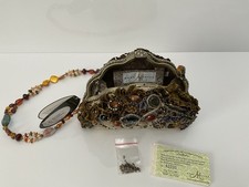 Mary Frances Embellished Clutch Bag