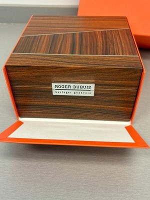 Roger Dubuis Authentic Polished Wood Luxury Wrist Watch Box